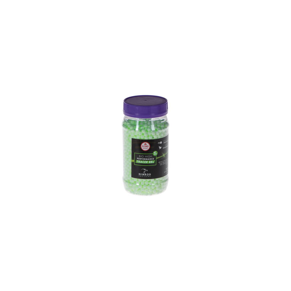 BOLAS NIMROD BIO TRACER 0 28G 2000RDS BLANCA
