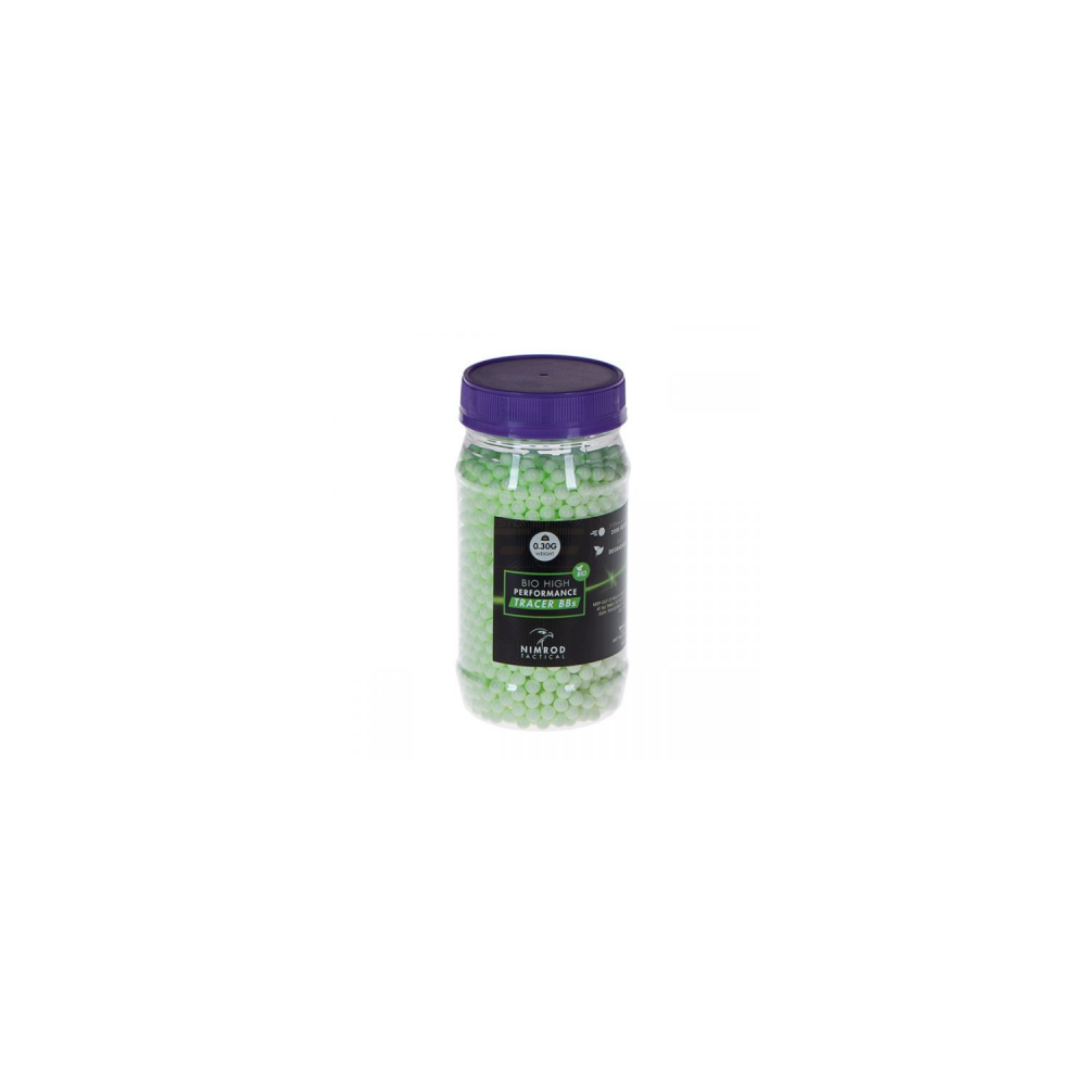 BOLAS NIMROD BIO TRACER 0 30G 2000RDS BLANCA