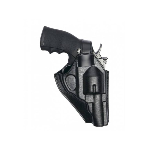 FUNDA REVOLVER ASG DAN WESSON 25" 4" CORTA NEGRA