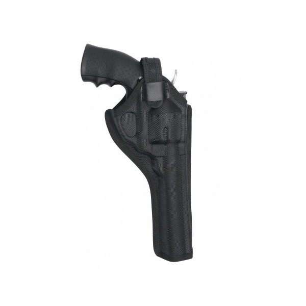 FUNDA REVOLVER ASG DAN WESSON 6"- 8" LARGA NEGRA