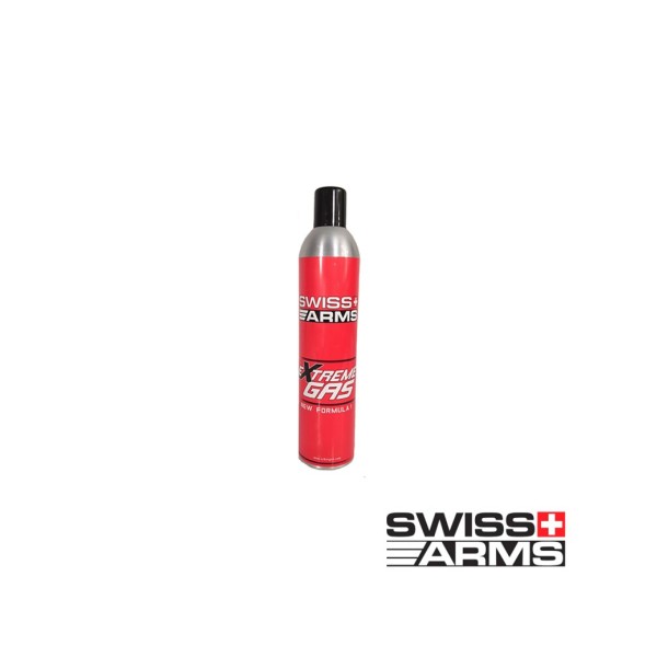 GAS SWISS ARMS EXTREME GAS 600ML ROJA-GRIS