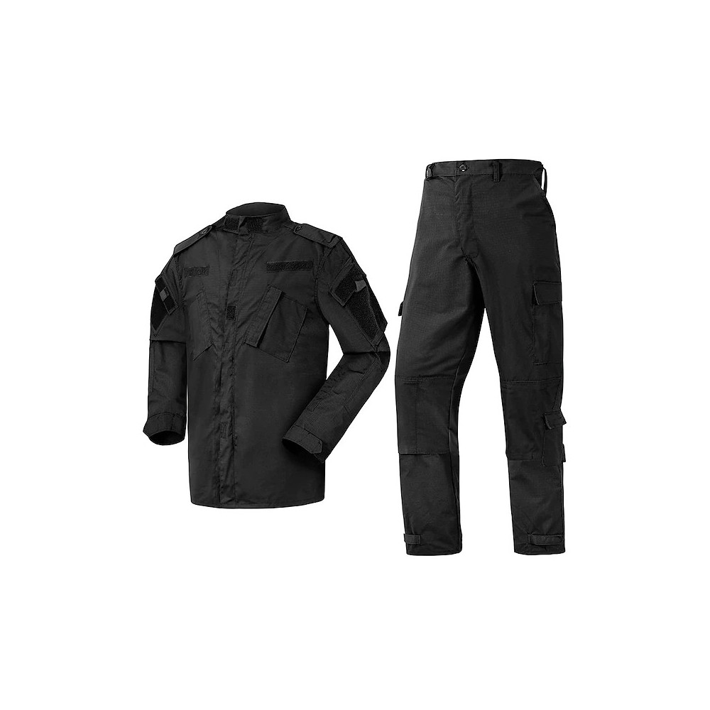 UNIFORME DELTA TACTICS NEGRO ECO