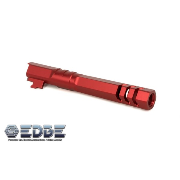 CAÑON EXTERNO 5.1 Edge Hexa Aluminio ROJO