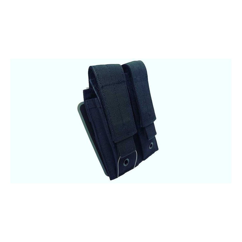 POUCH CARGADOR PISTOLA DOBLE MAX MOLLE NEGRO