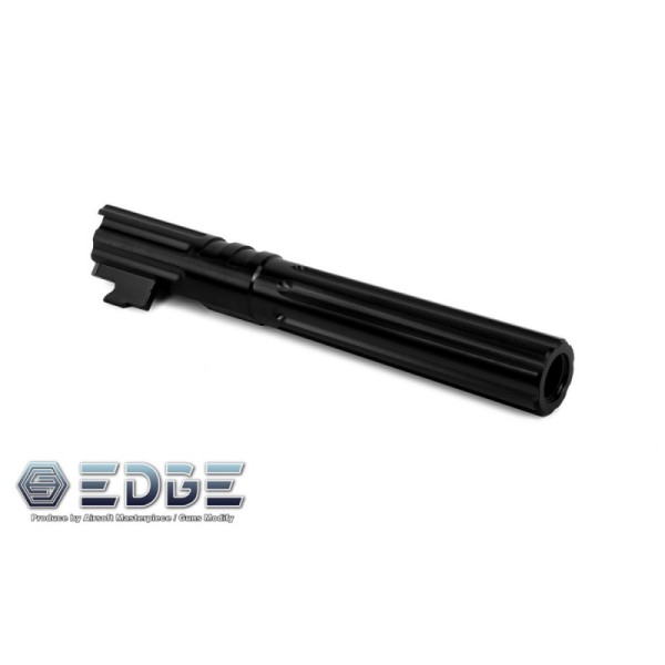 Cañón externo 5.1 Edge Warp Acero Negro