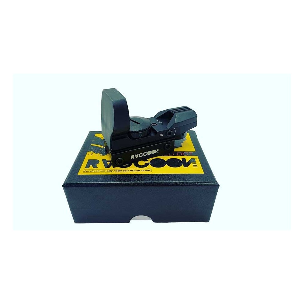 MIRA RED DOT RACCOON AKEDO RRD009 NEGRO