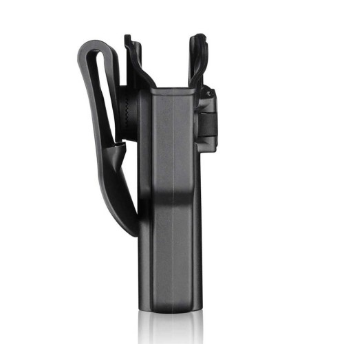 FUNDA PISTOLA RIGIDA AMOMAX UNIVERSAL NEGRA