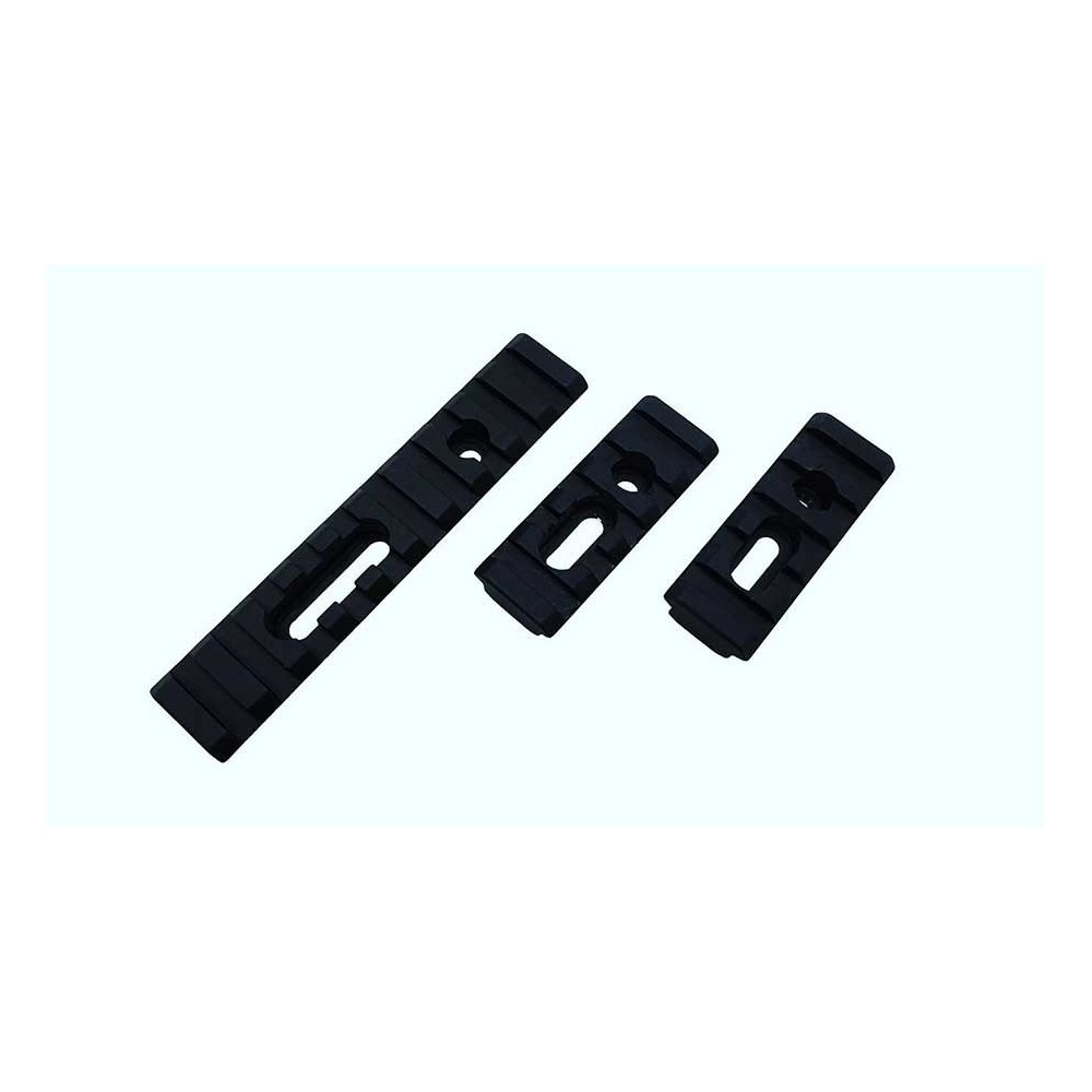 RAIL METALICO SET NEGRO