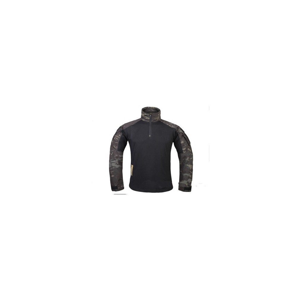 CAMISETA TACTICA EMERSON MULTICAM BLACK
