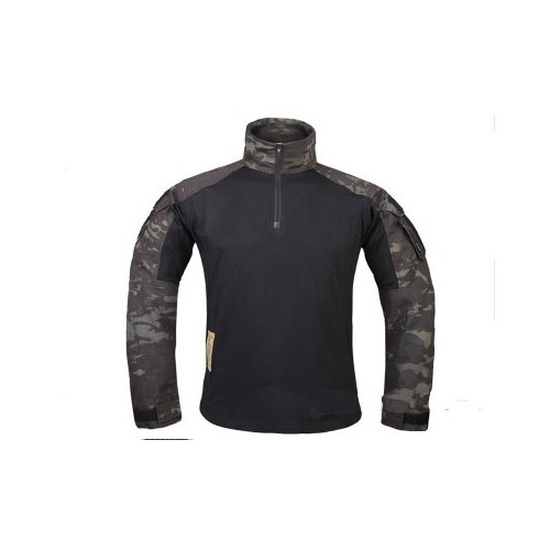 CAMISETA TACTICA EMERSON MULTICAM BLACK