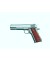 PISTOLA SWISS ARMS P1911 4 5M CO2 PLATA MADERA