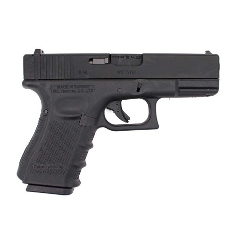 PISTOLA WE GLOCK 19 V4 FULL METAL NEGRA
