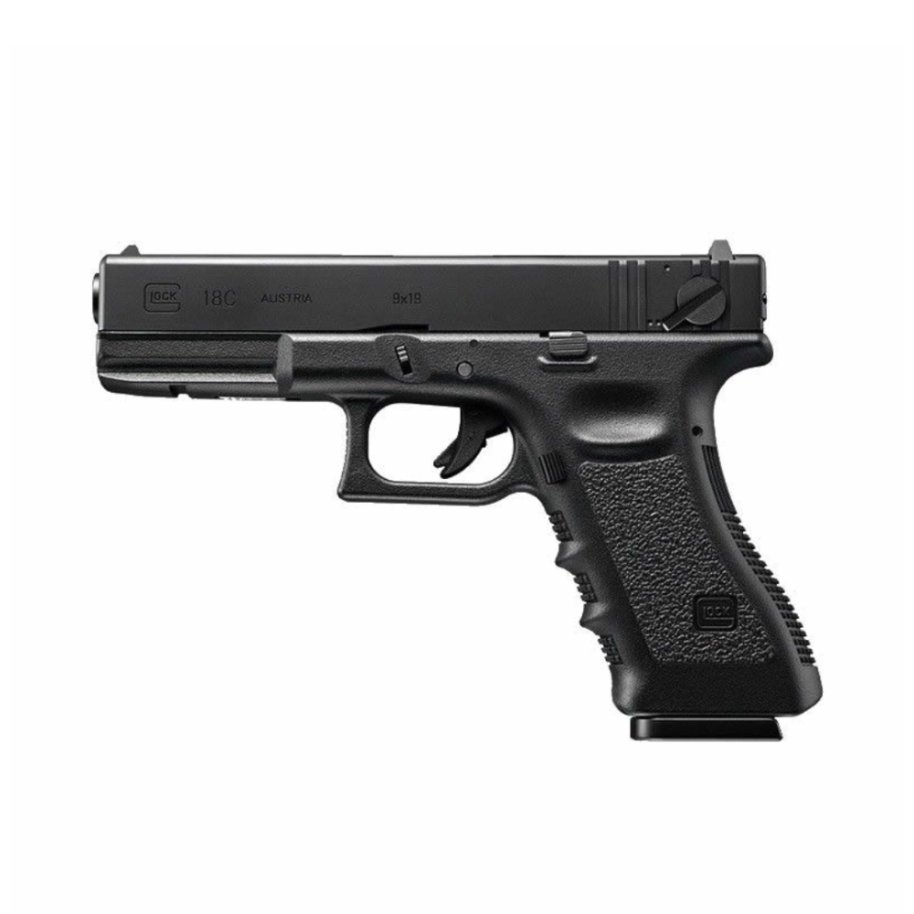 PISTOLA MARUI GLOCK 18C NEGRA