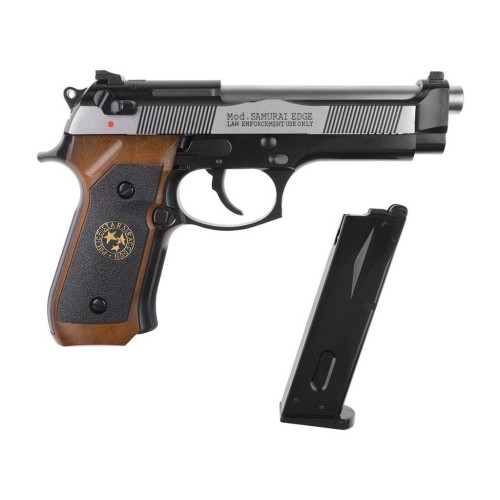 PISTOLA WE M92 SPS FULL METAL NEGRO PLATA