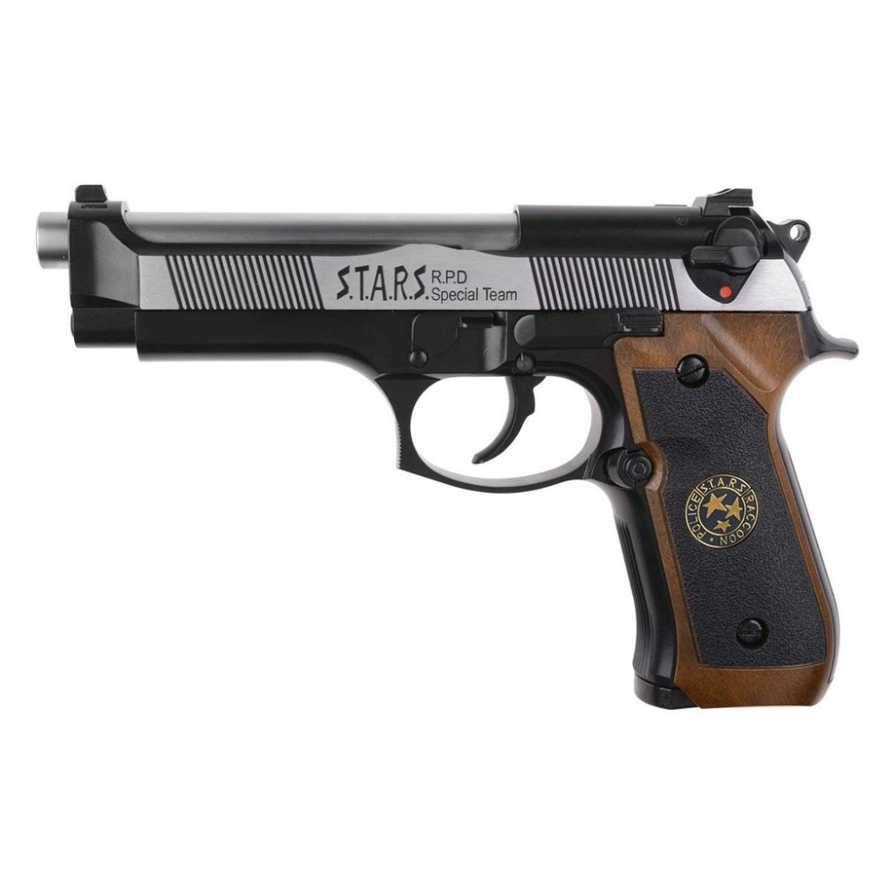 PISTOLA WE M92 SPS FULL METAL NEGRO PLATA
