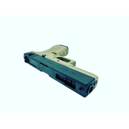 PISTOLA WE GLOCK 18 V4 FULL METAL TAN NEGRO