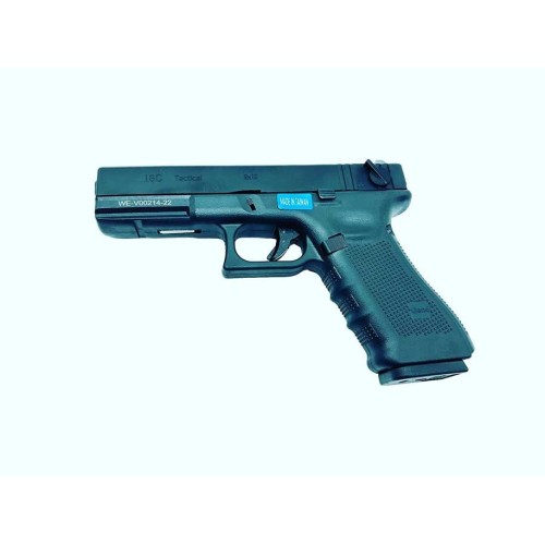PISTOLA WE GLOCK 18 V4 FULL METAL NEGRA