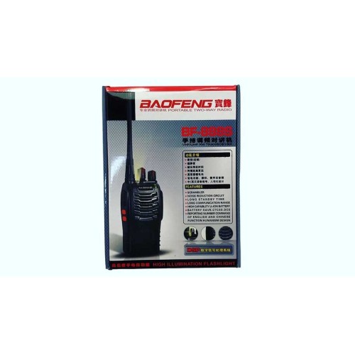 WALKIE BAOFENG BF 888S 2 PCS NEGRO