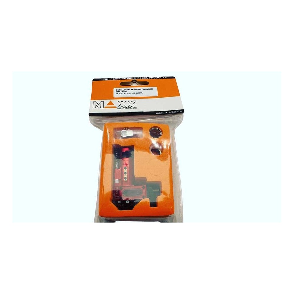 CAMARA HOP UP MAXX MODEL M4A PRO AEG CNC ROJA