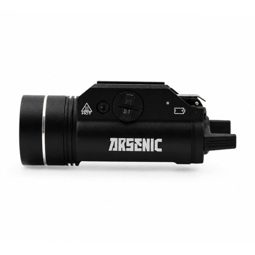 LINTERNA TACTICA ARSENIC AS4064 NEGRO