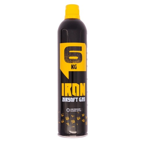 BOTELLA GAS ARSENIC IRON 6KG CON SILICONA