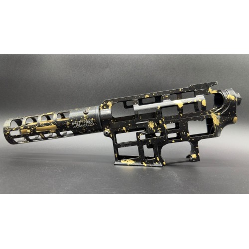CUERPO COMPLETO TWISTER FIJO CUSTOM NEGRO DORADO
