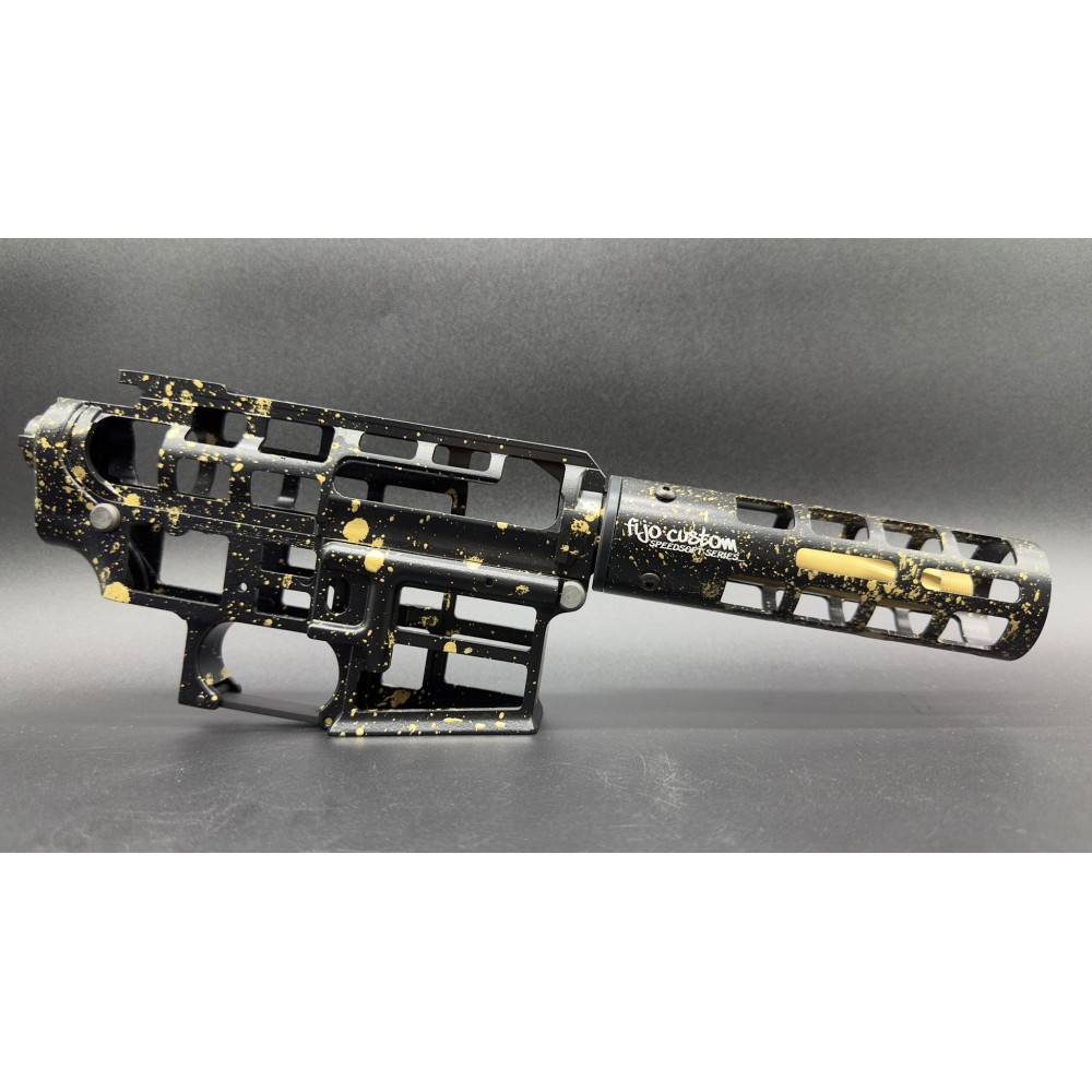 CUERPO COMPLETO TWISTER FIJO CUSTOM NEGRO DORADO