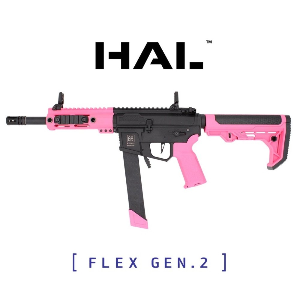 FUSIL SPECNA ARMS SA-FX01 FLEX GEN.2 HAL ETU NEGRO-ROSA
