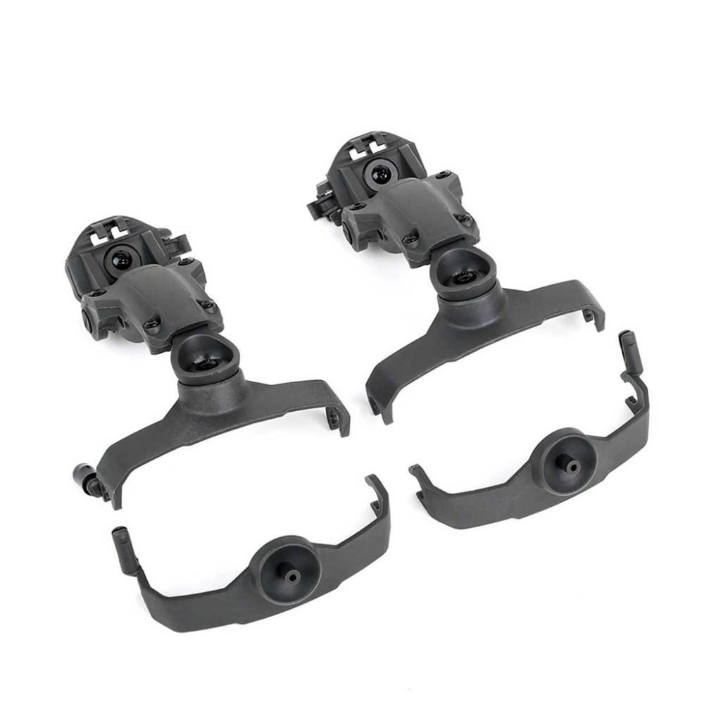 MONTURA AURICULARES PARA CASCO ARC TAC-SKY C/MICRO NEGRO