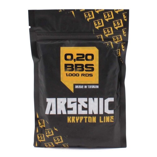 BOLAS ARSENIC KRYPTON 0.20G 1000RDS BLANCA