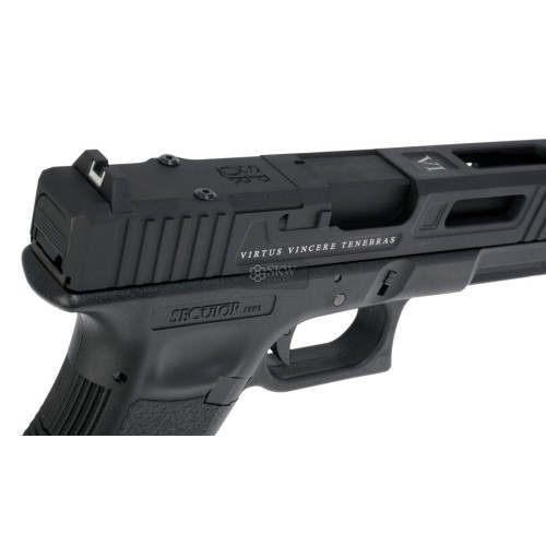 PISTOLA CO2 BLOW BACK GLADIUS MAGNA VI BLACK SECUTOR ARMS