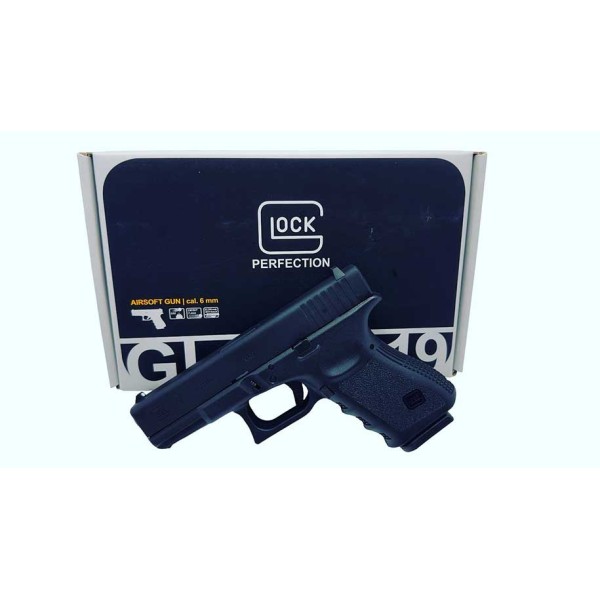 PISTOLA UMAREX GLOCK 19 GAS NEGRA