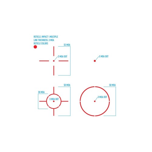 REFLEX IMPACT XLT FF SIGHT-BOX