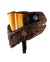 SKULL GOGGLE SNAKE RED W/ FIRE LENS