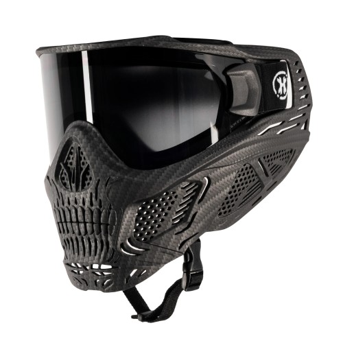 SKULL GOGGLE - Carbon Fiber Black