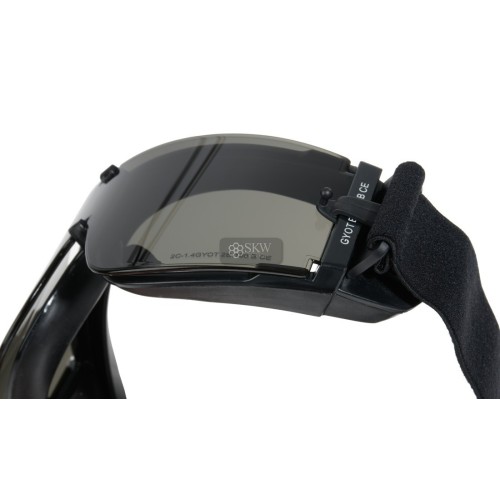 GAFAS PANTALLAS NEGRAS 3 LENTES 800 DELTA TACTICS