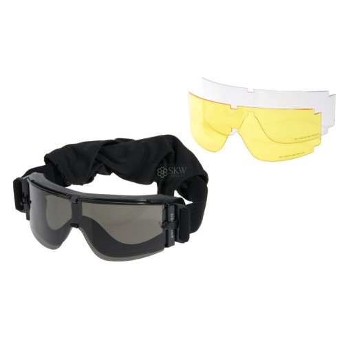 GAFAS PANTALLAS NEGRAS 3 LENTES 800 DELTA TACTICS