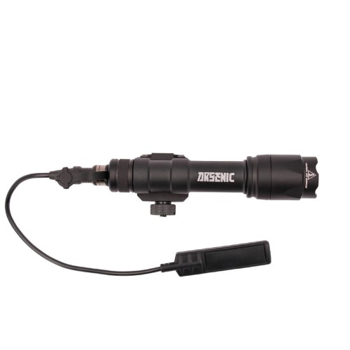 LINTERNA TACTICA ARSENIC AS600A NEGRO