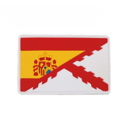 Parche Immortal PVC Borgoña/España Blanco