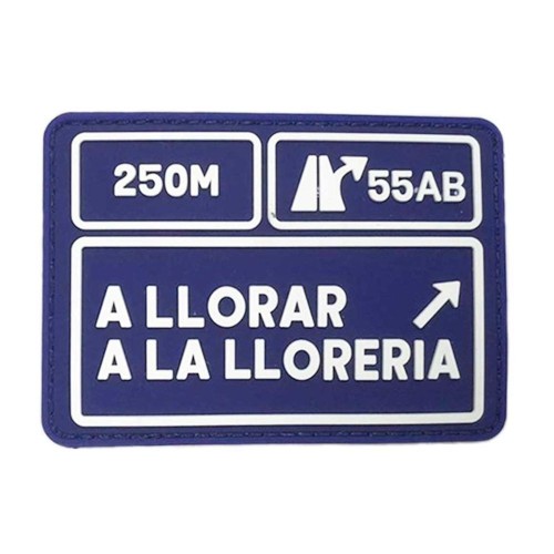 Parche Immortal PVC A Llorar a la Llorería