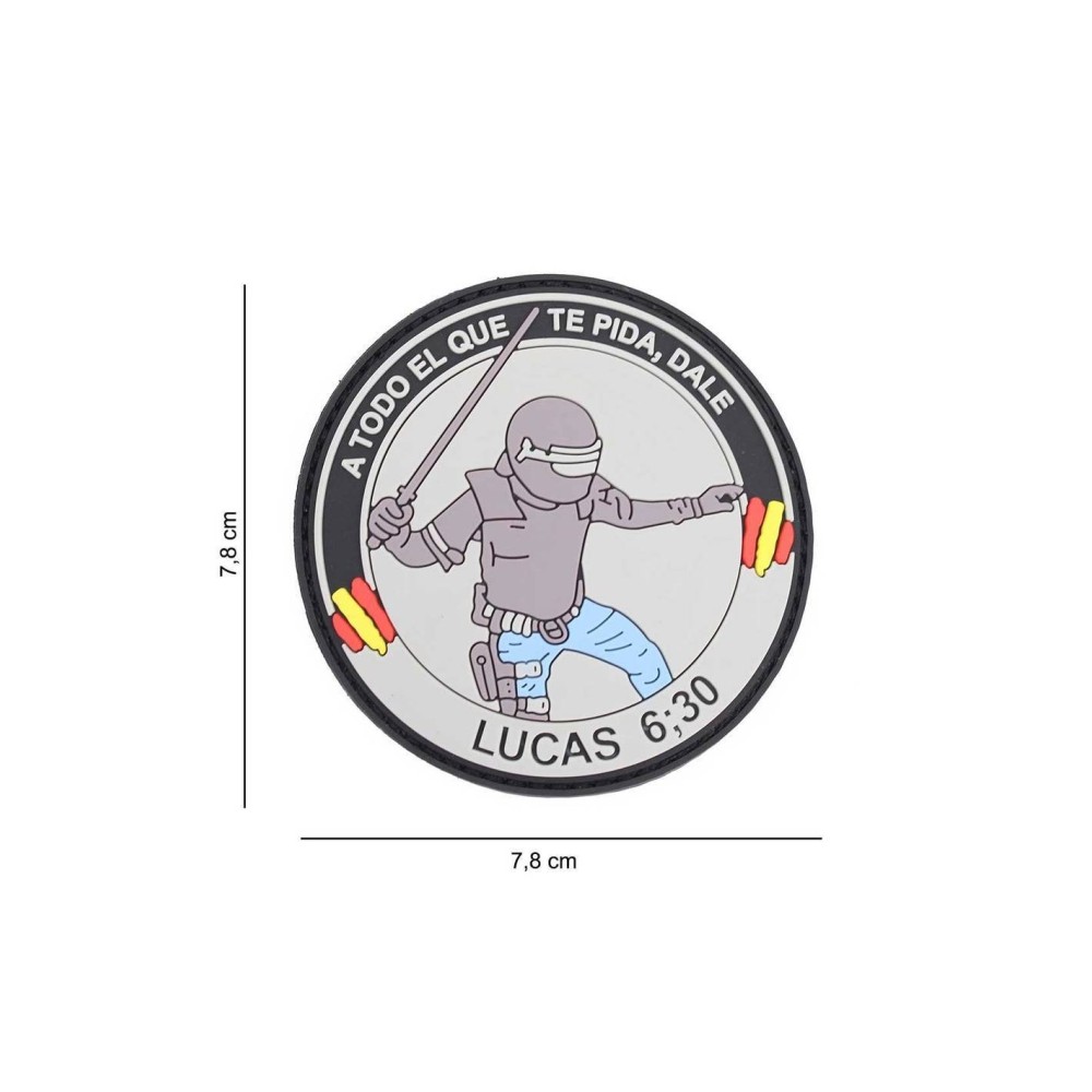Parche Immortal PVC Lucas 6.30 Gris