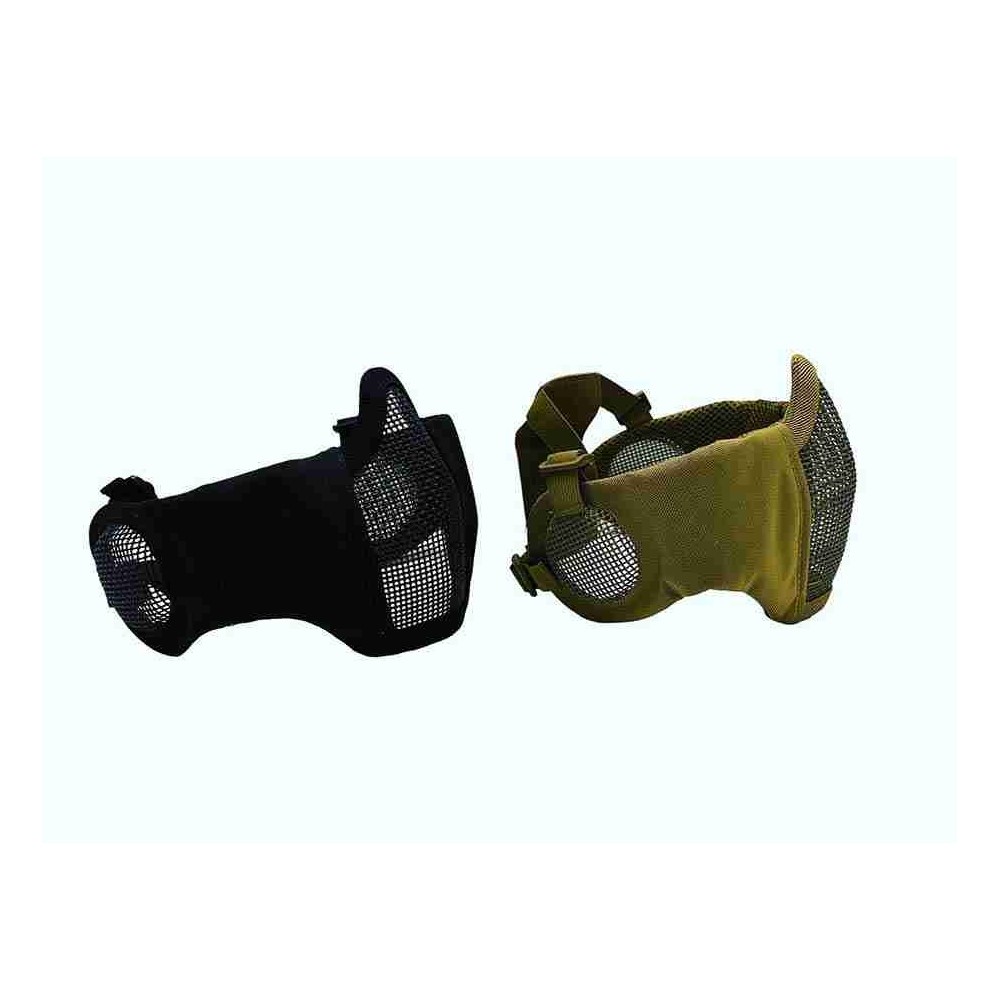 MASCARA AIRSOFT STARKER V TELA REJILLA CON OREJA