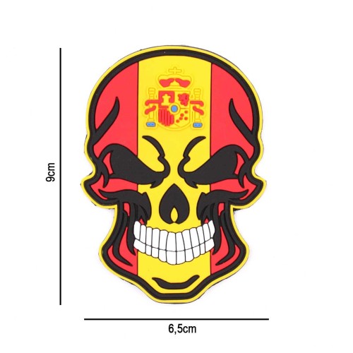 Parche Immortal PVC 3D Calavera Constitución España