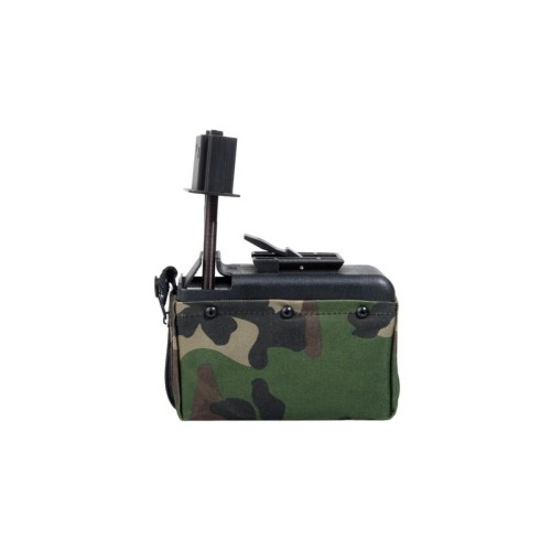 CARGADOR A K DRUM M249 MINI 2500RDS WOODLAND