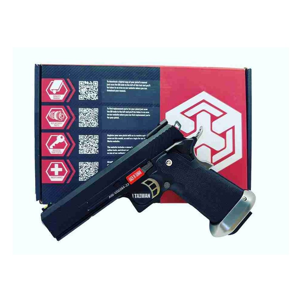PISTOLA AW CUSTOM HI CAPA HX1102 FULL METAL