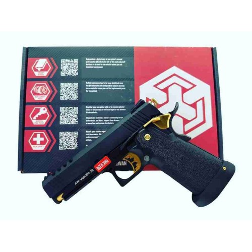 PISTOLA AW CUSTOM HI CAPA 4 3 HX2711 FULL METAL