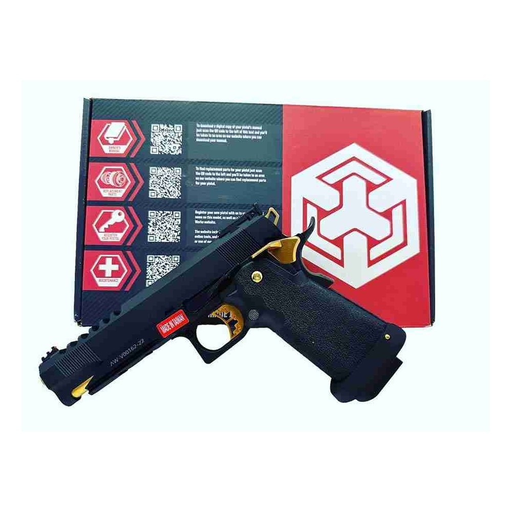 PISTOLA AW CUSTOM HI CAPA 5 1 HX2701 FULL METAL