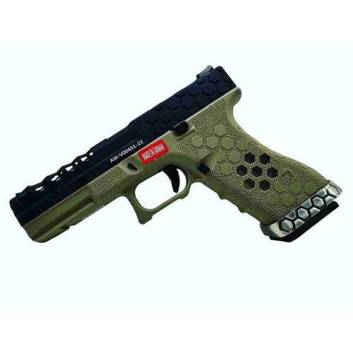 PISTOLA AW CUSTOM VX0111 GLOCK 17 FULL METAL