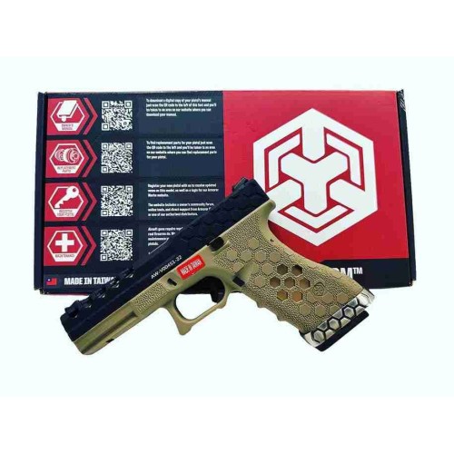 PISTOLA AW CUSTOM VX0111 GLOCK 17 FULL METAL