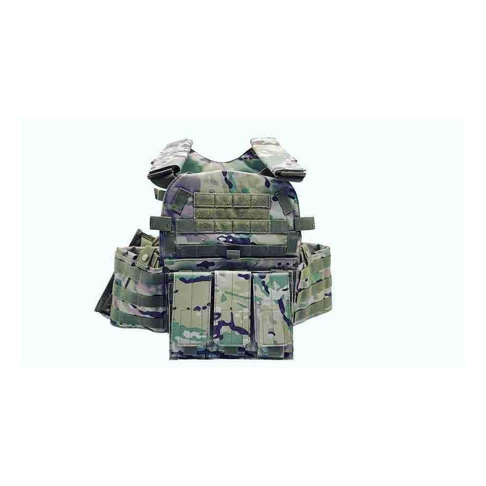 CHALECO T  CTICO ECO MULTICAM